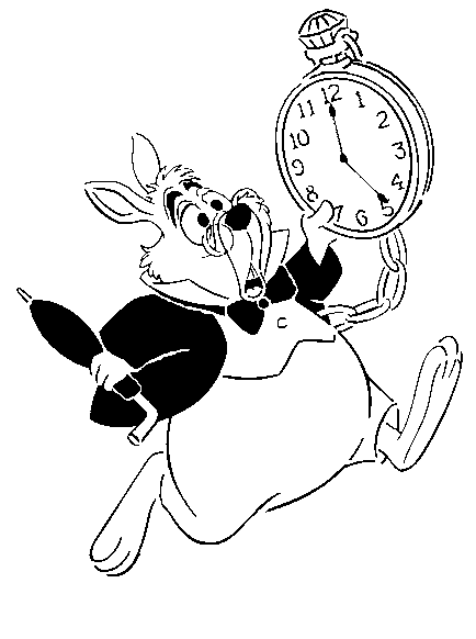 Alice In Wonderland White Rabbit Drawing at GetDrawings | Free download