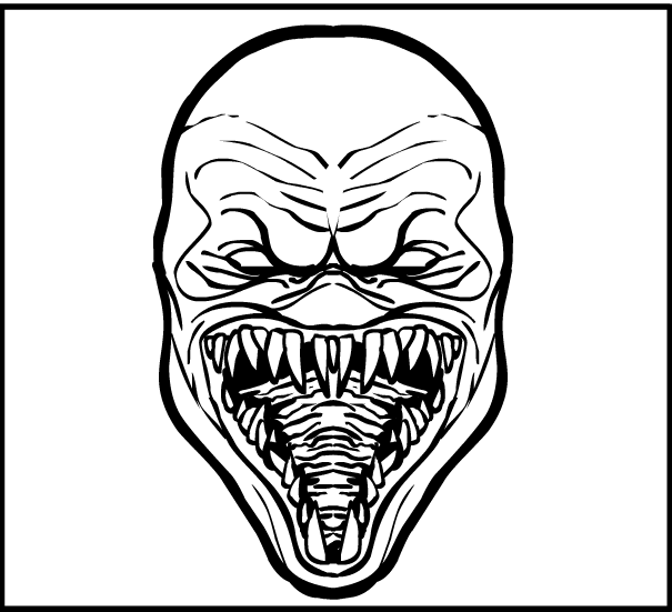 605x551 Alien Head Heromachine Character Portrait Creator