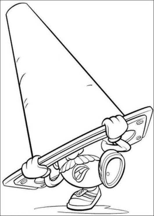 530x742 Sarge Alien Head Toy Story 2 Coloring Pages Printable For Funny