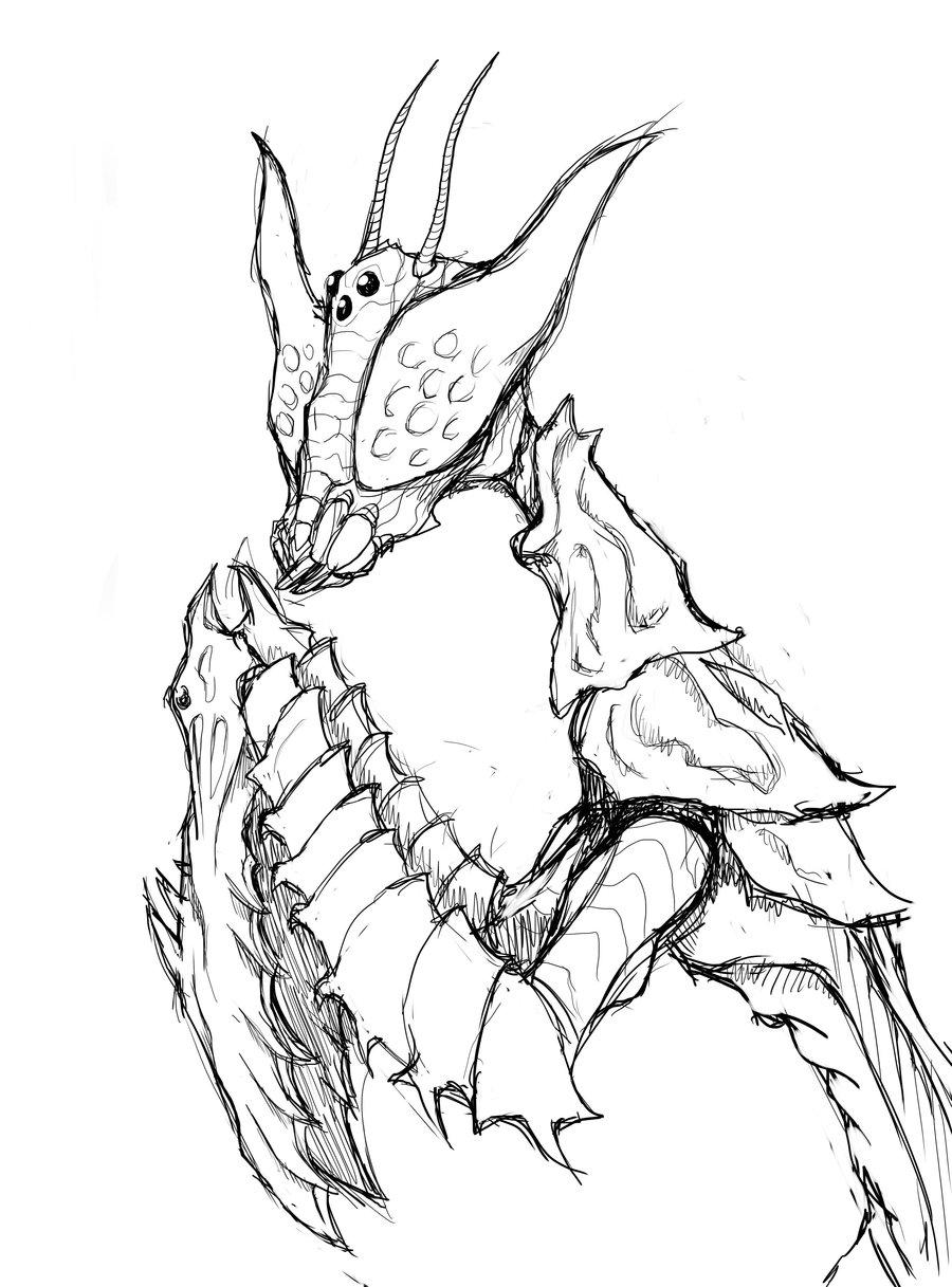 900x1217 Drawing Cute Alien By Exiledsacredsoul