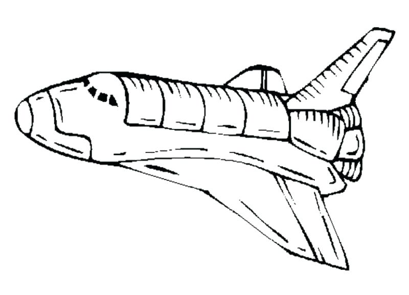 800x577 Space Ship Coloring Page