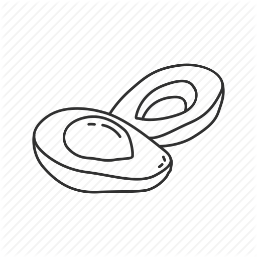 512x512 Aligator Pear, Avocado, Fruit, Healthy, Mexico, Plant, Sliced