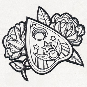 300x300 Ouija Planchette Tattoo