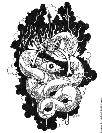 400x517 All Seeing Eye By Hassified