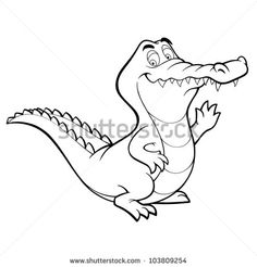 236x246 Alligator Silhouette Vector (15) Silhouette Clip Art