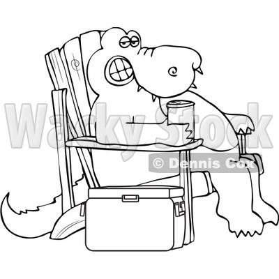 400x400 Free Vector Clip Art Illustration A Coloring Page Outline