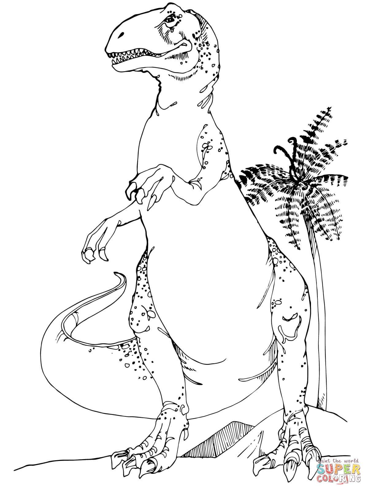 1200x1600 Allosaurus Coloring Page Coloring Page For Kids