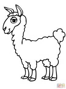 216x288 Free Llama Print Coloring Pages