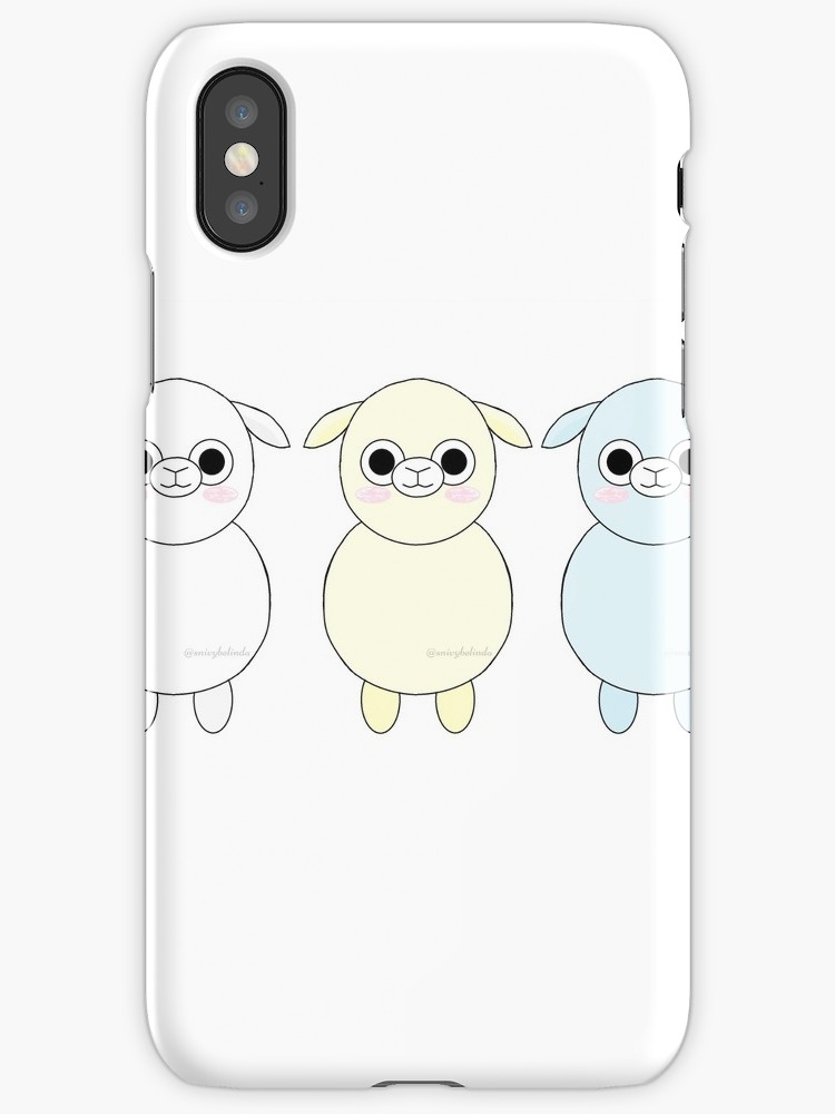 750x1000 Amuse Five Colours Baby Alpacasso Iphone Cases Amp Skins By