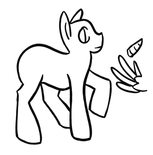 600x608 Ftu] Pony Base By Kawaii Alpacasso