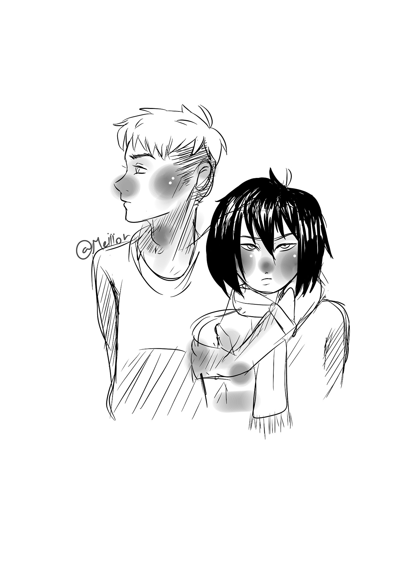 1280x1810 Attack On Alpaca Tumblr