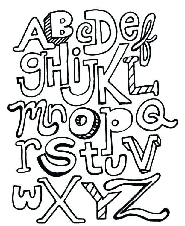 618x755 Coloring Pages Of Letter A Alphabet Flowers Letter A Coloring