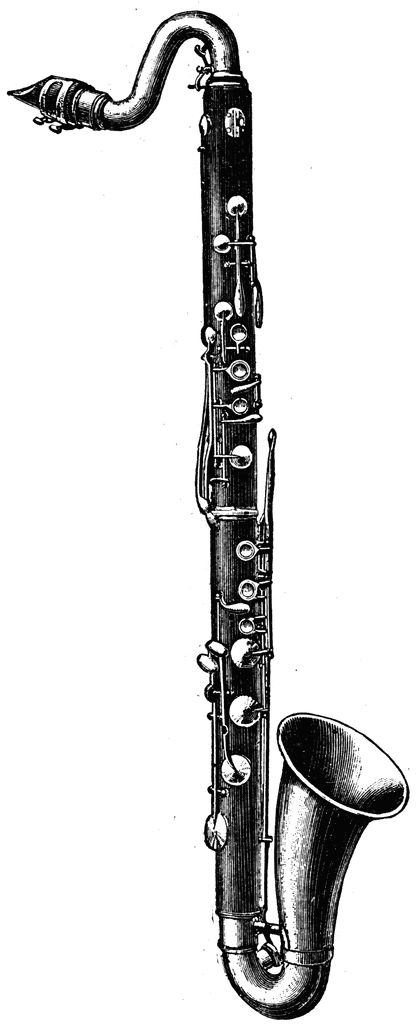 419x1024 Drawn Saxophone Clarinet