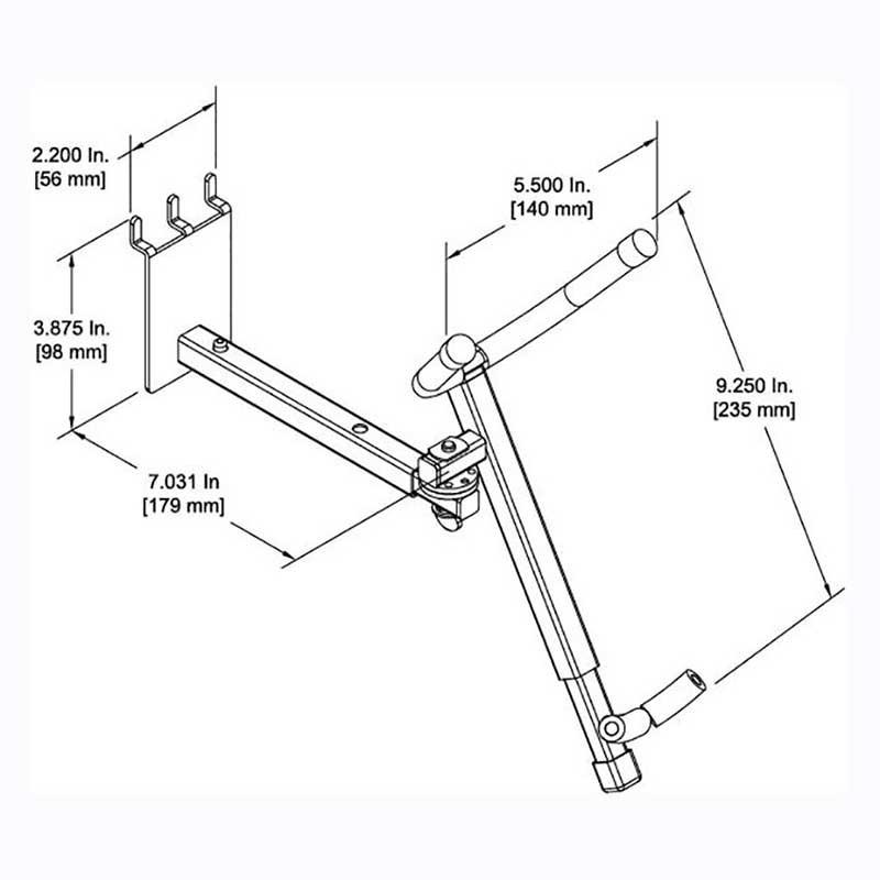 800x800 Adjustable Alto Tenor Sax Holder Musical Instrument Displays