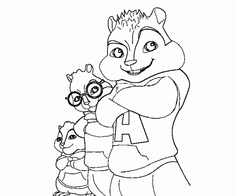 Alvin And The Chipmunks Drawing at GetDrawings | Free download