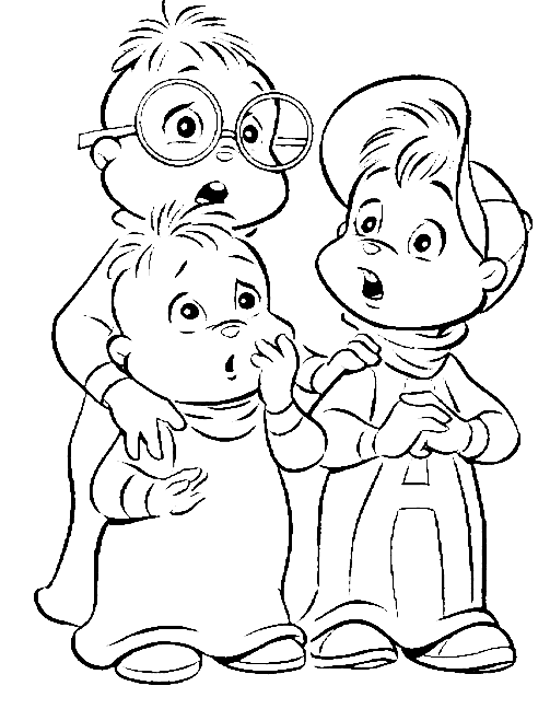 503x648 Kids N 26 Coloring Pages Of Alvin And The Chipmunks