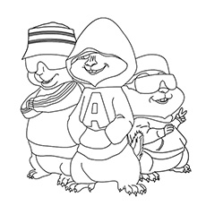 230x230 Top 25 Free Printable Alvin And The Chipmunks Coloring Pages