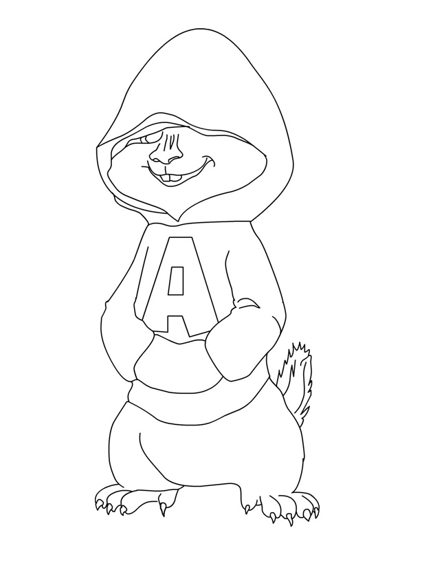 614x819 Alvin Chipmunk Coloring Sheets Free Coloring Pages For Kids