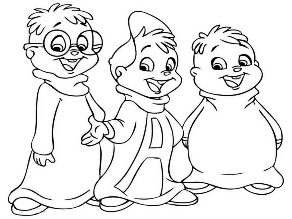 Alvin And The Chipmunks Drawing at GetDrawings | Free download