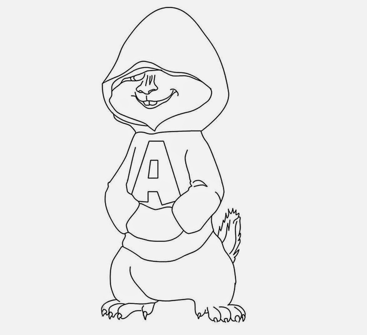 1174x1072 Colour Drawing Free Wallpaper Alvin And The Chipmunks Coloring