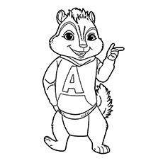 230x230 Top 25 Free Printable Alvin And The Chipmunks Coloring Pages