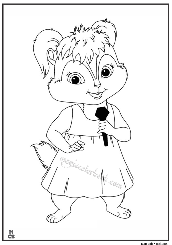 685x975 Alvin And Chipmunks Coloring Pages 03