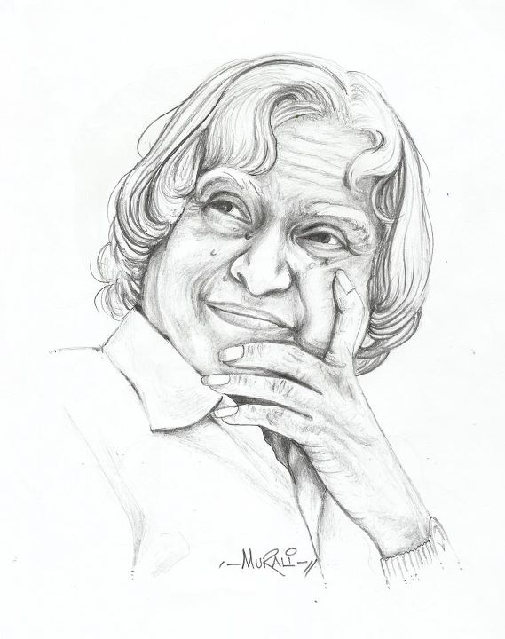 569x720 Abdul Kalam Artist Murali