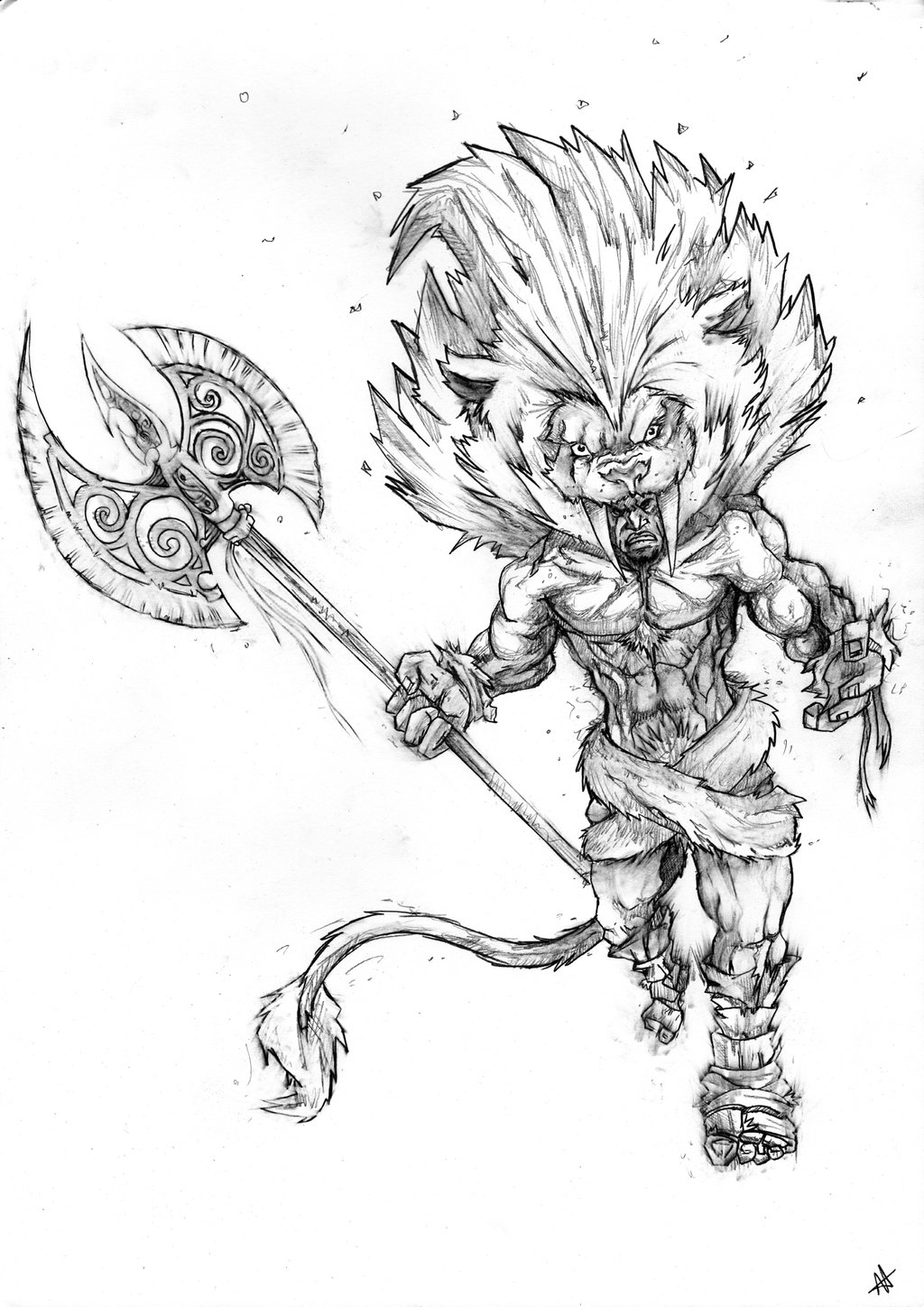 1024x1448 Dc3 Lion Hercules By Azadx