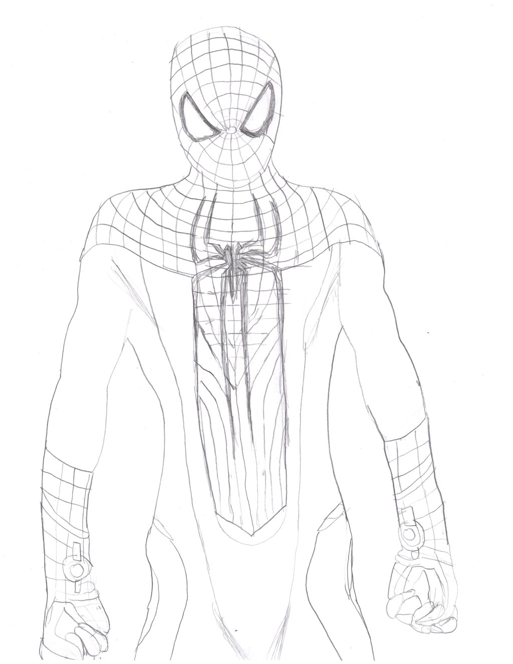 Amazing Spider Man 2 Drawing at GetDrawings | Free download