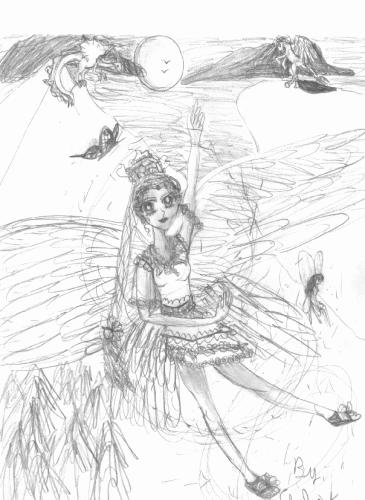 365x500 A Drawing By Amber