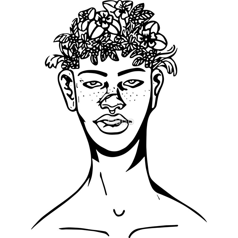 800x800 Ambiguous Floral Posters By Euno Redbubble