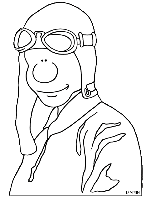 468x648 United States Clip Art By Phillip Martin, Famous People