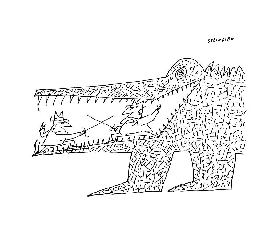 900x750 Alligator Drawings