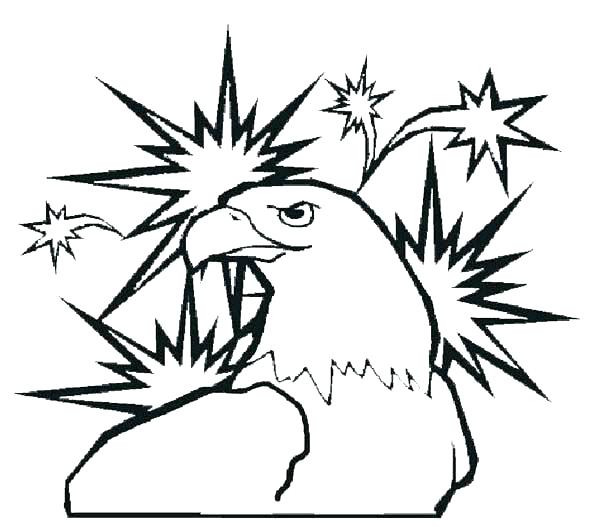 600x527 Bald Eagle Coloring Page Eagles Coloring Pages Pin Bald Eagle Line