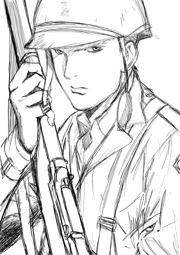 724x1024 Ww2 American Soldier By Kreikerjack