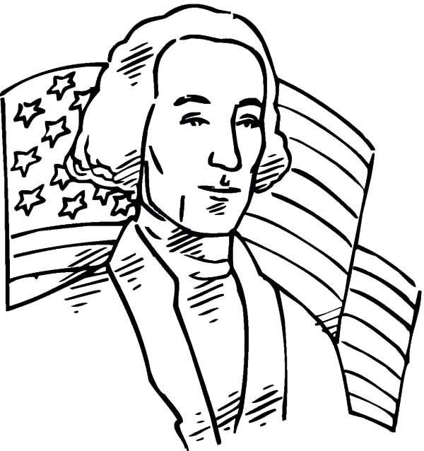 American Flag Line Drawing at GetDrawings | Free download