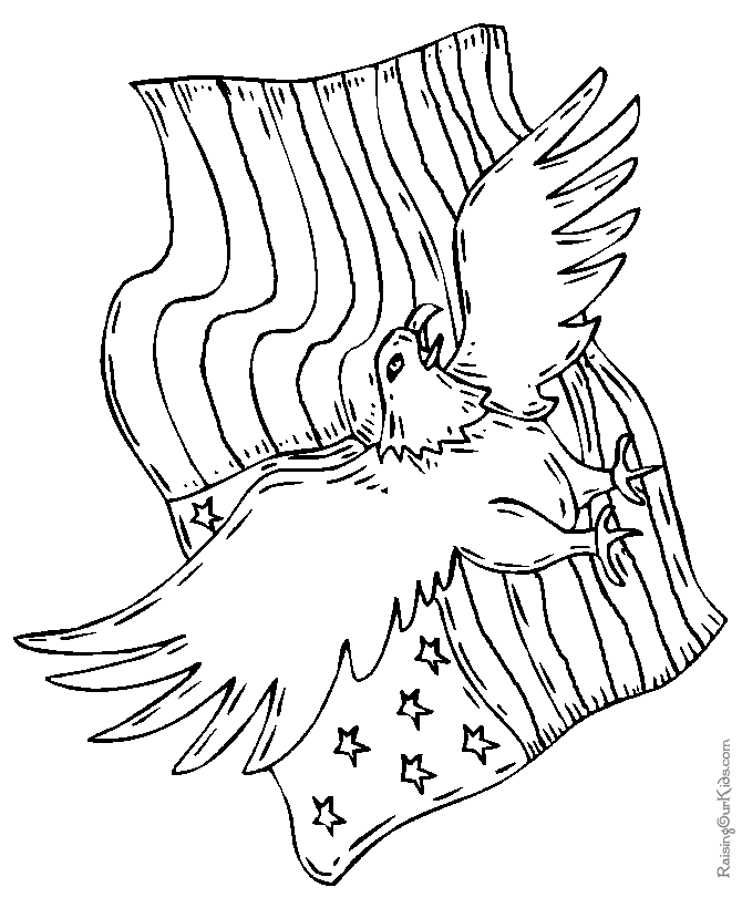 670x820 Printable Usa Flag Coloring Pages 016
