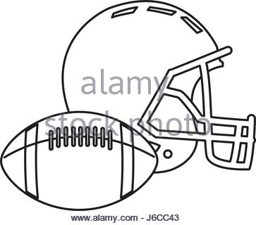 363x320 American Football Ball Sport Pictogram Stock Vector Art
