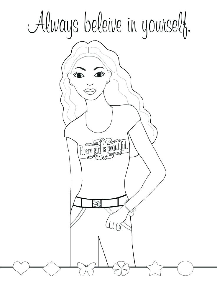 736x952 American Girl Coloring Pages Printable Girl Coloring Pages