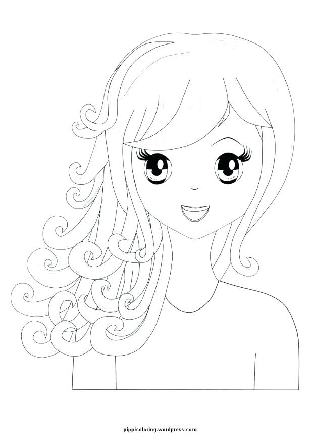 618x874 American Girl Coloring Pages To Print Doll Coloring Pictures Free