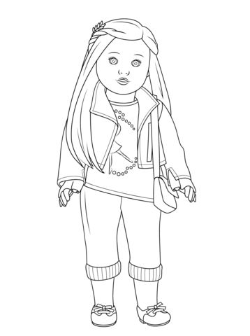 358x480 Image Result For American Girl Doll Rebecca Coloring Pages Party