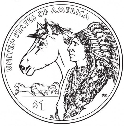 520x527 Native American Indian Coloring Books And Free Coloring Pages