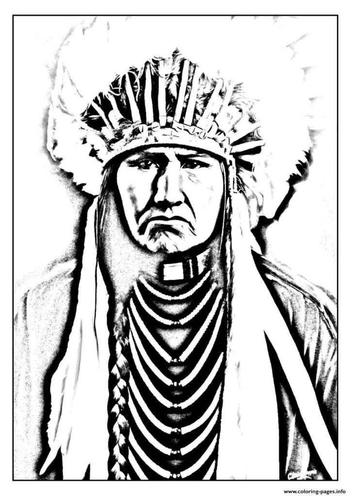 724x1024 Image Result For Native American Indian Coloring Pages Printable