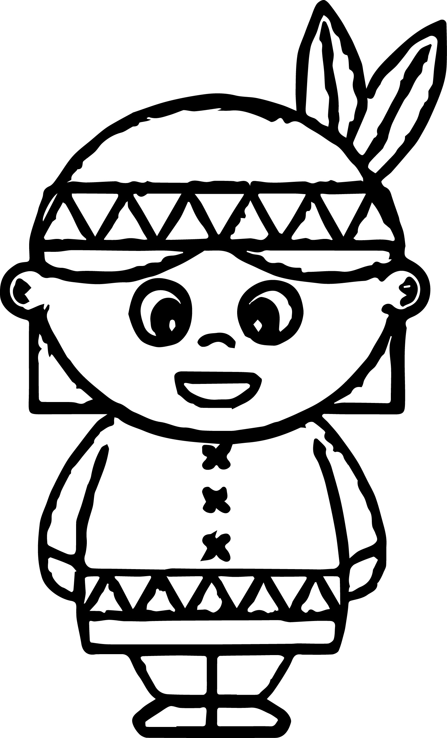 1457x2403 American Indian Coloring Pages Wecoloringpage