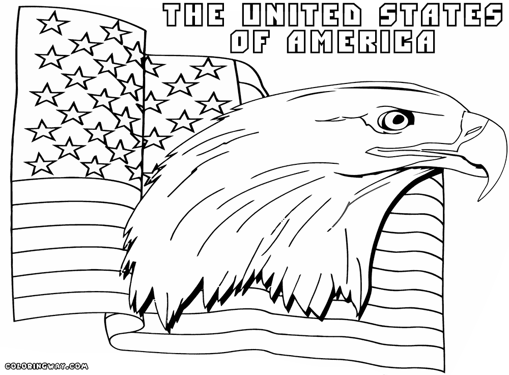 1000x737 American Flag Coloring Pages Coloring Pages To Download And Print