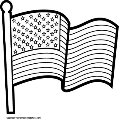 400x400 African American Flag Clip Art