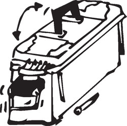 250x249 Plastic Ammo Style Locking Case