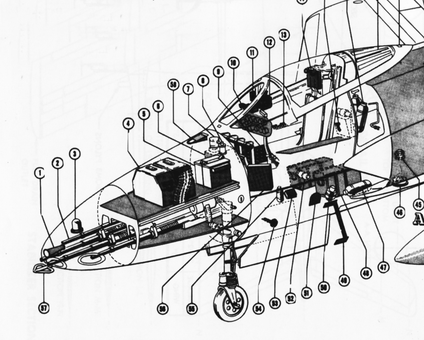 1395x1118 Tailhook Topics F9f Armament Installation