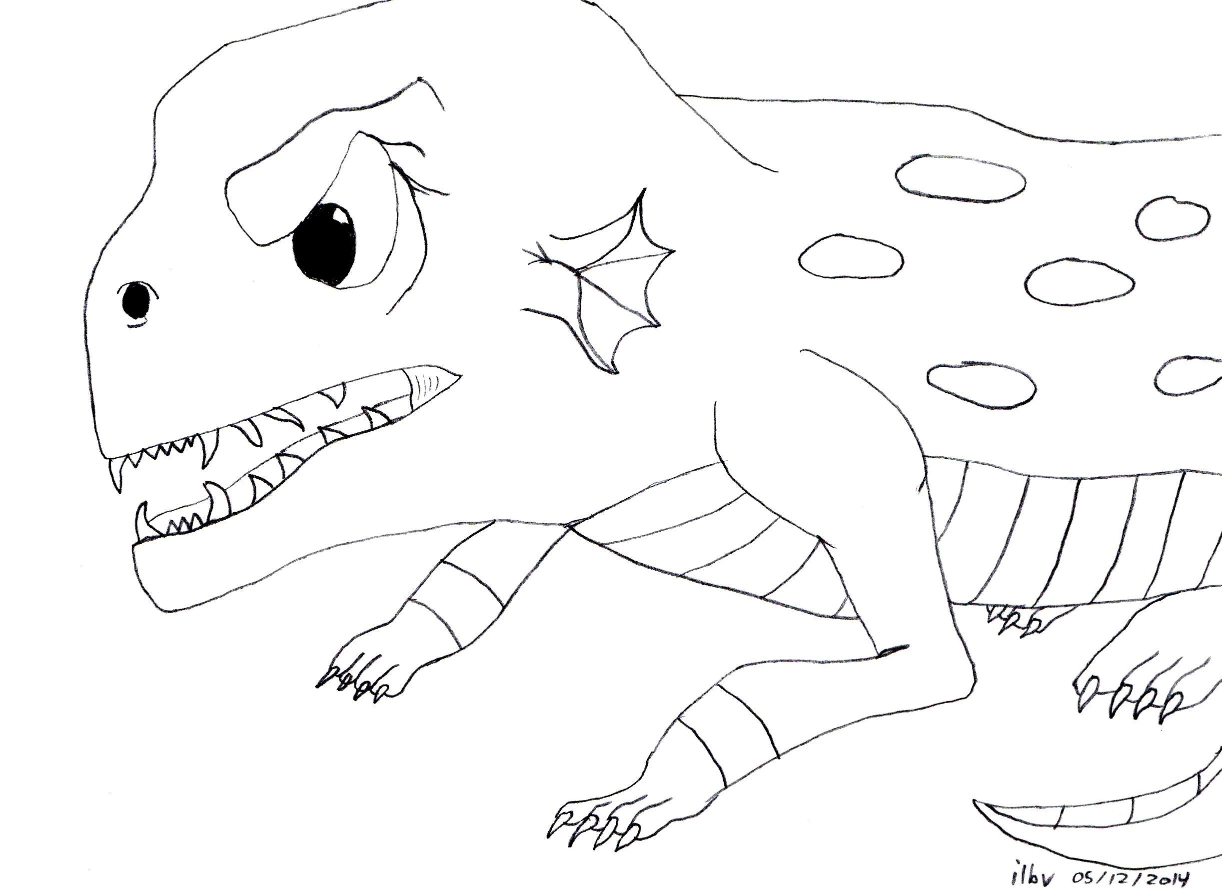 2445x1779 Reptile Lizard Amphibian Creature Weasyl