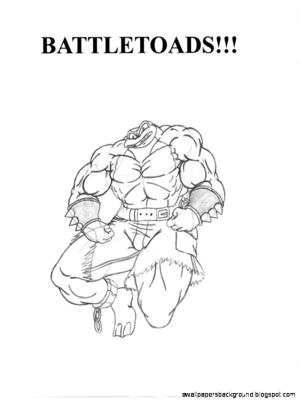 599x800 Amphibians Drawings Wallpapers Background